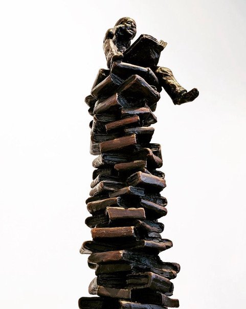 Girl on Books