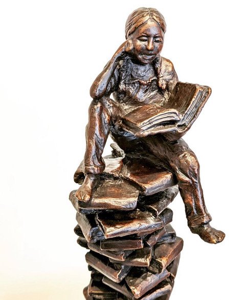 Girl on Books