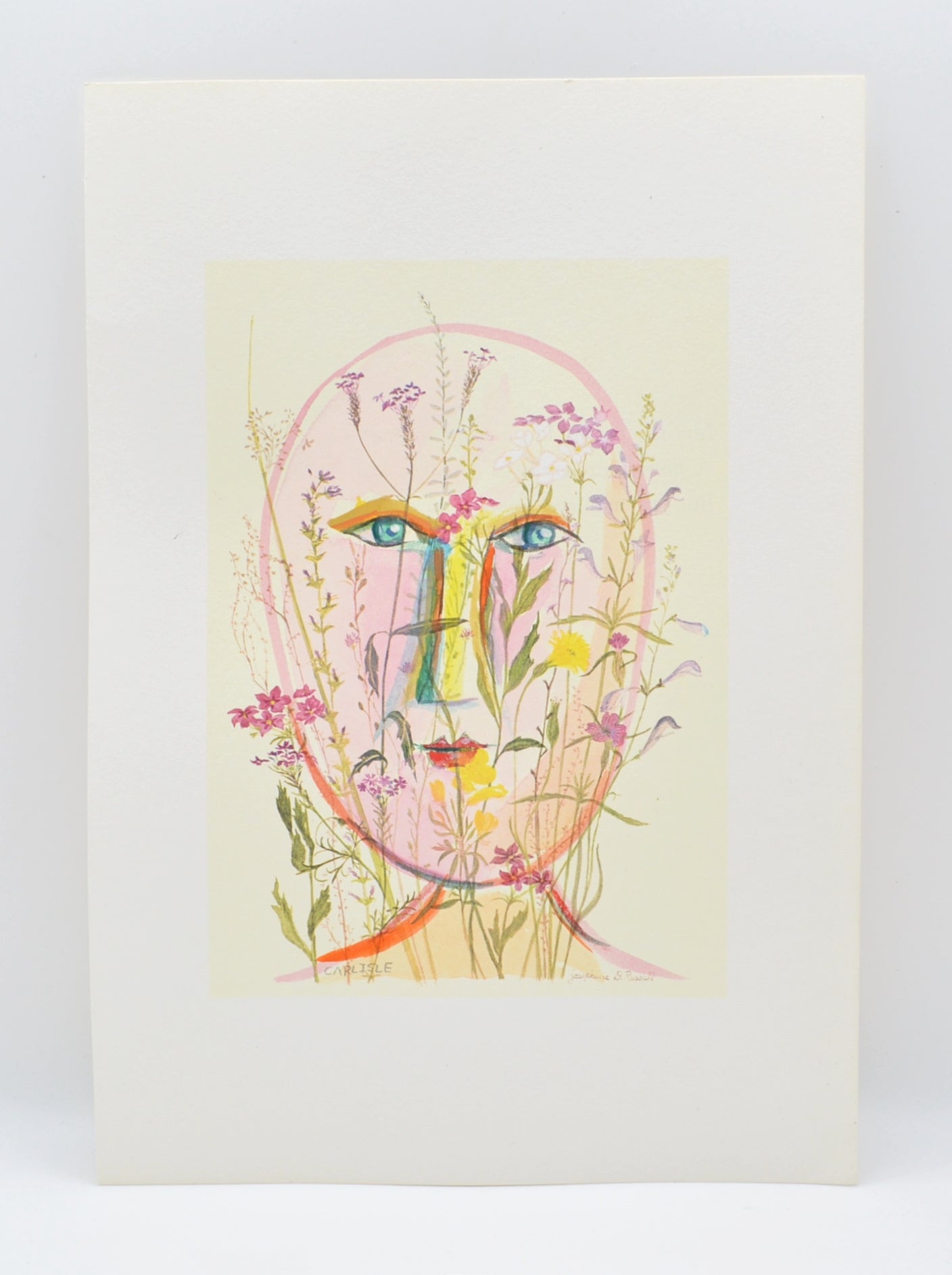 LITTLE HEADS WITH BLOSSOM #4