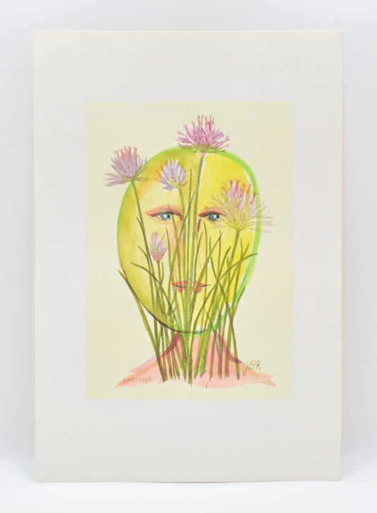 LITTLE HEADS WITH BLOSSOM #2