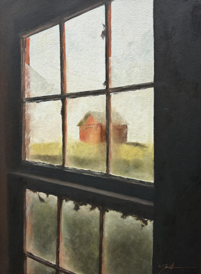 LOOKING FROM THE RED BARN