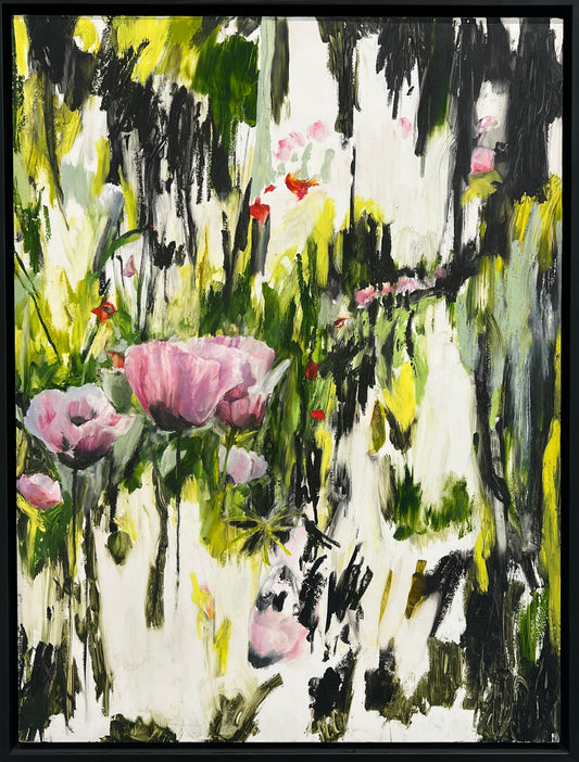 PINK POPPIES, GIVERNY